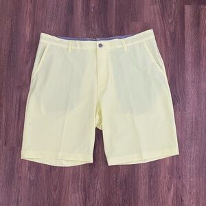 Mens Adidas Yellow Golf Shorts size 36